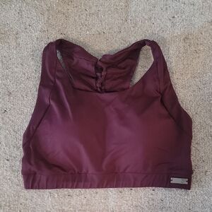 GYMSHARK  Deep Purple Swimwear Top with Pads